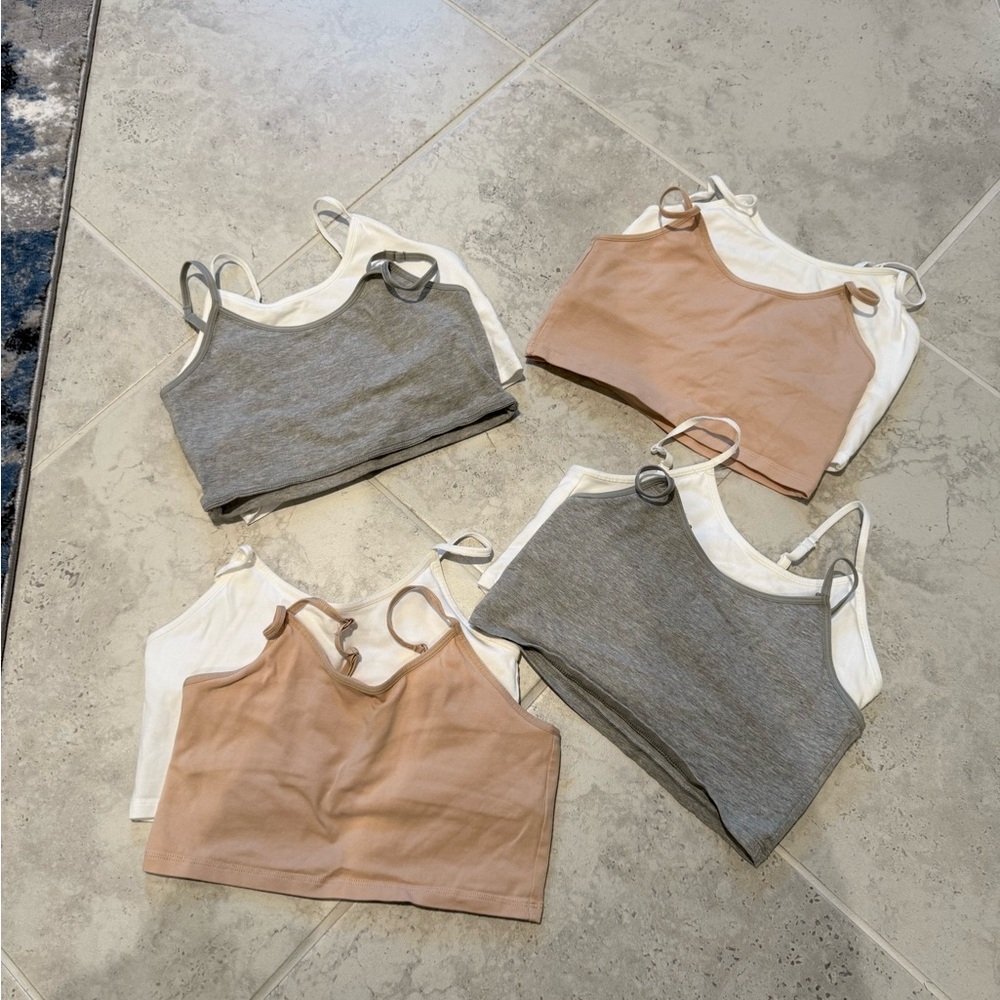 Cat & Jack girls  shelf bra cami